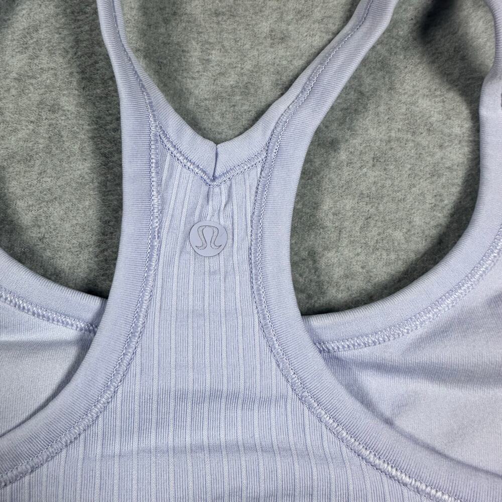 lululemon athletica Periwinkle Ribbed Racerback Tank - Picture 5 of 7